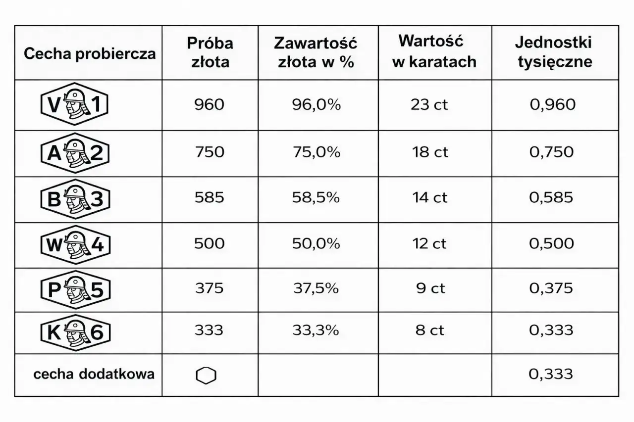 Złoto próby 333 zmienia kolor? Oto, kiedy to normalne